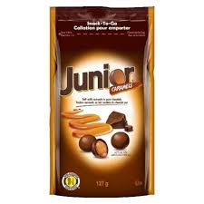 JUNIOR CARAMELS BAGS [127 GR]
