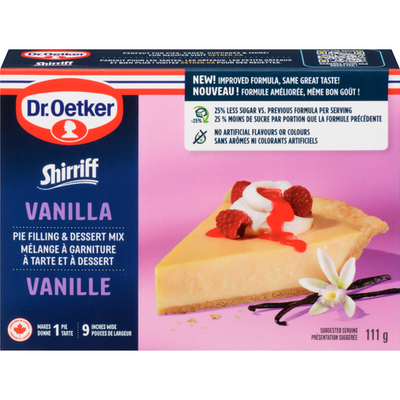 SHIRRIFF VANILLA PIE FILL [137 GM]