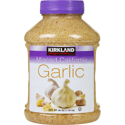 KIRKLAND MINCED CALI GARLIC [1.36 kg]