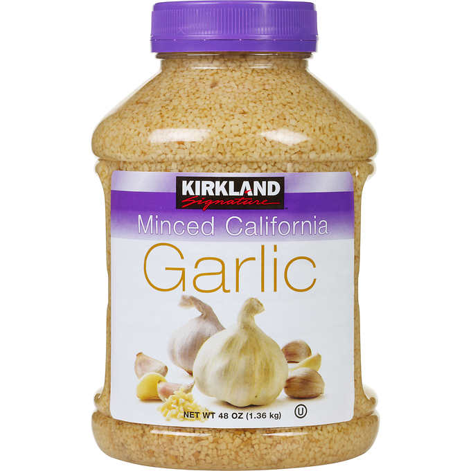 KIRKLAND MINCED CALI GARLIC [1.36 kg]