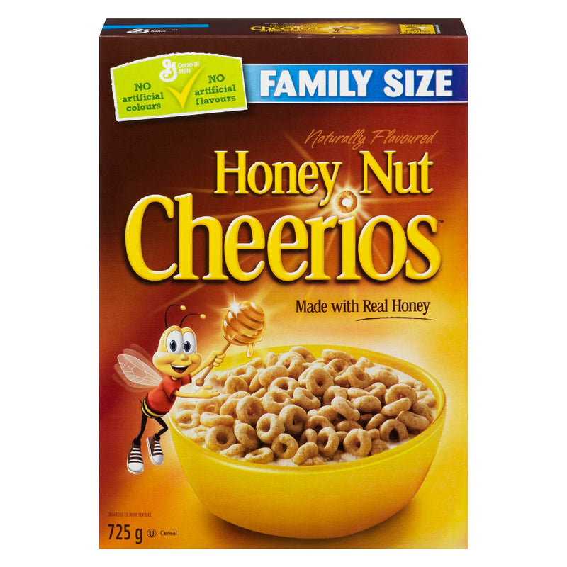 GM HONEY NUT CHEERIOS CEREAL [725 GR]