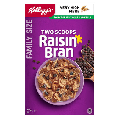 KELL TWO SCOOPS RAISIN BRAN [600 GM]