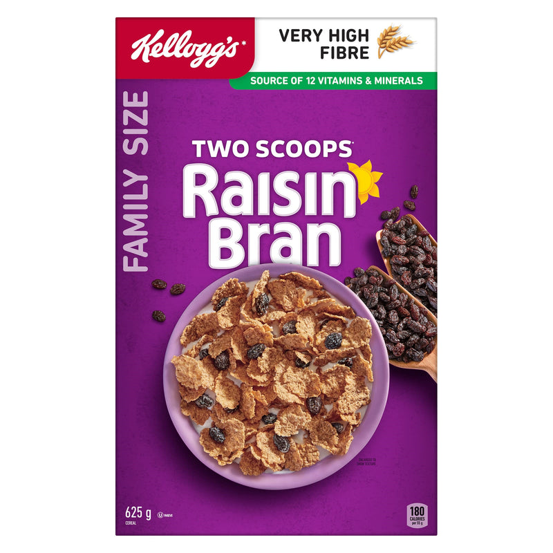 KELL TWO SCOOPS RAISIN BRAN [600 GM]