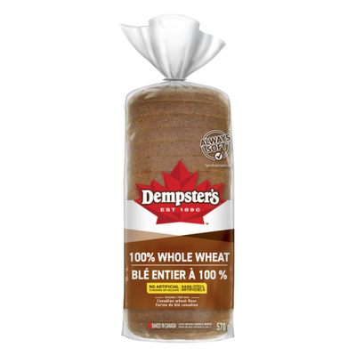 DEMPSTERS 100% WHEAT BREAD [570 GM]