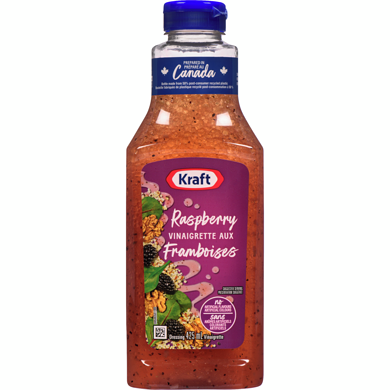 KRAFT RASPBERRY VINAIGRETTE [425 ml] - 2 for $7.00