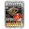 HF BBQ KING FOIL PAN 11.5X8.5" [7 PK]