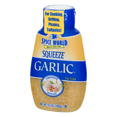 SPICE WORLD GARLIC MINCED SQZ [269 GR]