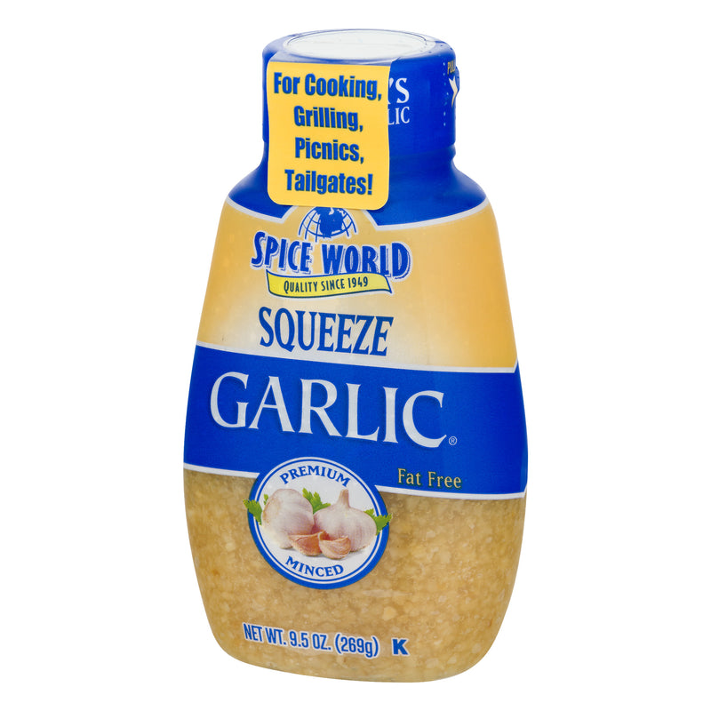 SPICE WORLD GARLIC MINCED SQZ [269 GR]
