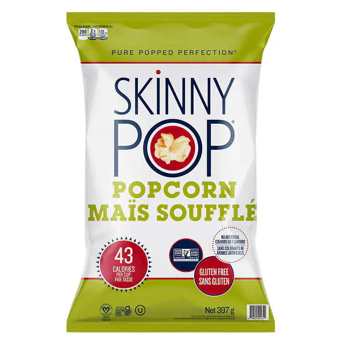 SKINNY POP POPCORN ORIGINAL [397 GR]