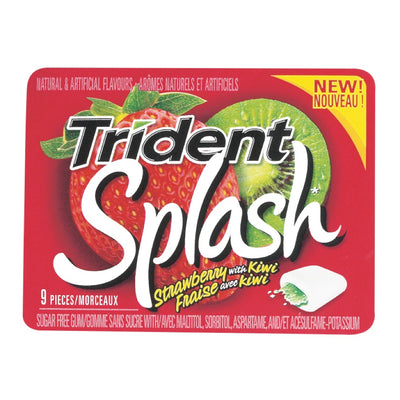 TRIDENT SPLASH S/B KIWI SGL [1 PK]
