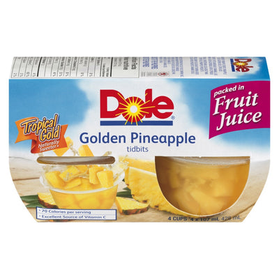 DOLE FRT BOWLS P/APPLE TID [4 PK] - 2 for $6.00