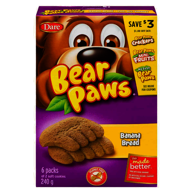 DARE BEAR PAW BANANA BREAD [240 GR]