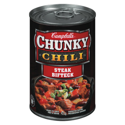 CAMPBELLS CHNK CHILI STEAK [398 ml]