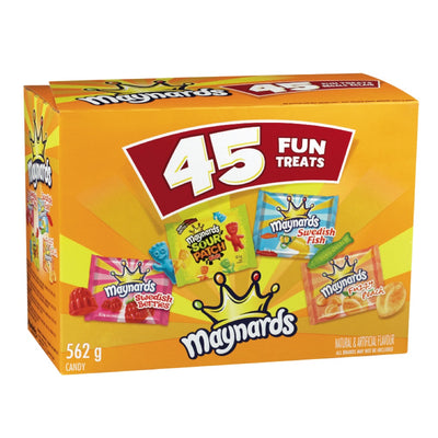 MAYNARDS ASST FUN TREATS 45CT [562 GR]
