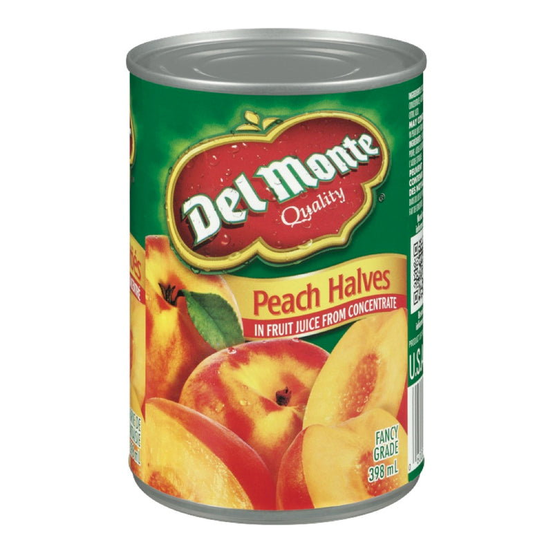 DM PEACHES HALVES FRT SCE [398 ml]