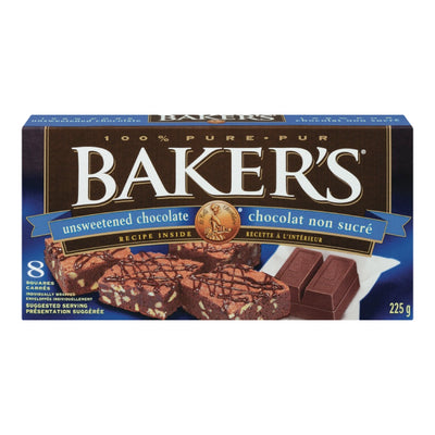 BAKERS UNSWEET CHOC [225 GM]