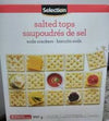 SELECTION SALTED SODA CRACKER [454 GR]