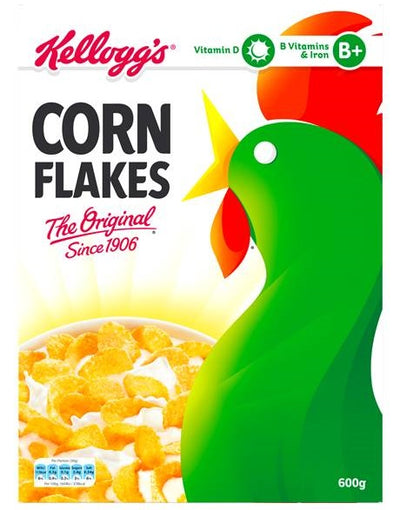 KELLOGGS CORN FLAKES CEREAL [600 GR]