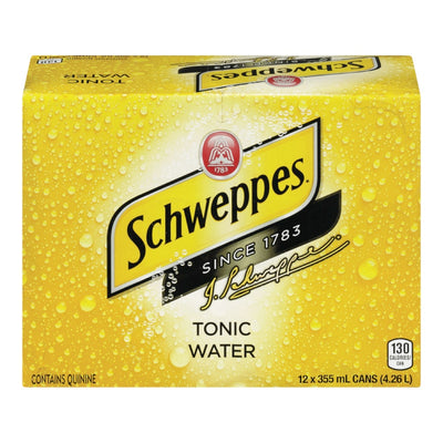 SCHWEPPES TONIC WATER 12PK [12 PK] - 2 for $16.00