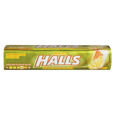 HALLS HONEY LEM COUGH DROPS [1 PK]