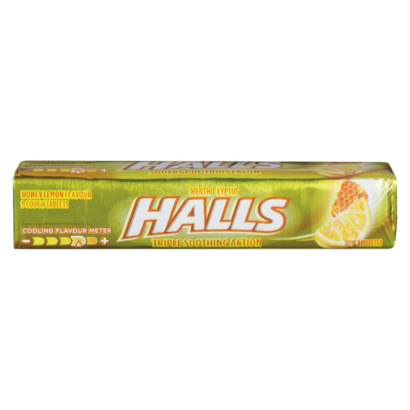 HALLS HONEY LEM COUGH DROPS [1 PK]