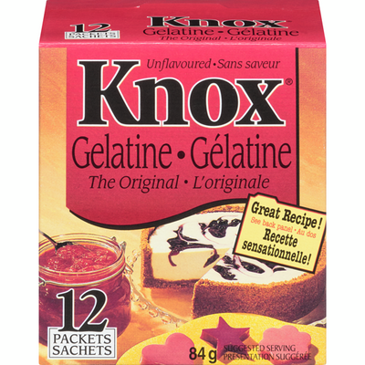 KNOX GELATIN 12PK [84 GR]