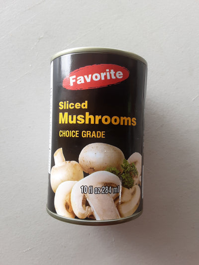 FAVORITE SLICED MUSHROOMS [10 oz]