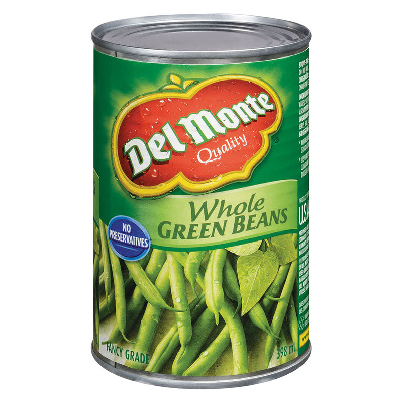 DEL MONTE WHOLE GREEN BEAN [398 ml]