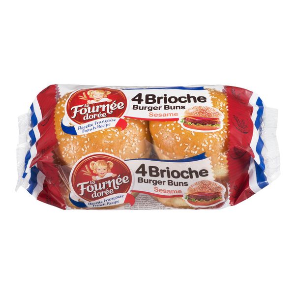 FOURNEE SESAME BURGER BUNS [200 GR]