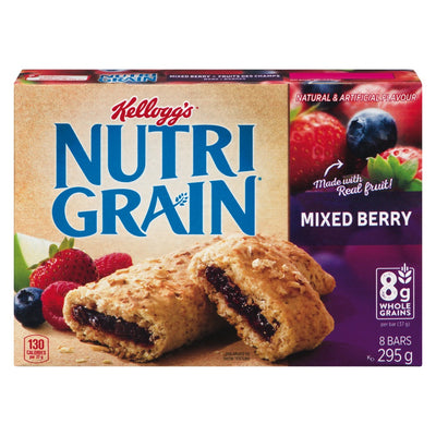 KELL NUTRIGRAIN BAR MX BERRY [220 GM] - 2 for $6.00