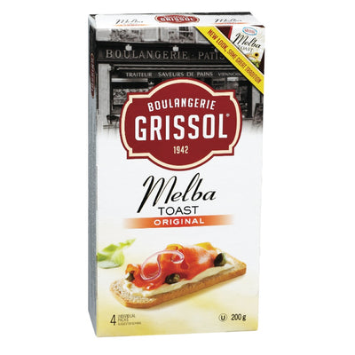 GRISSOL MELBA TOAST PLAIN [200 GM]