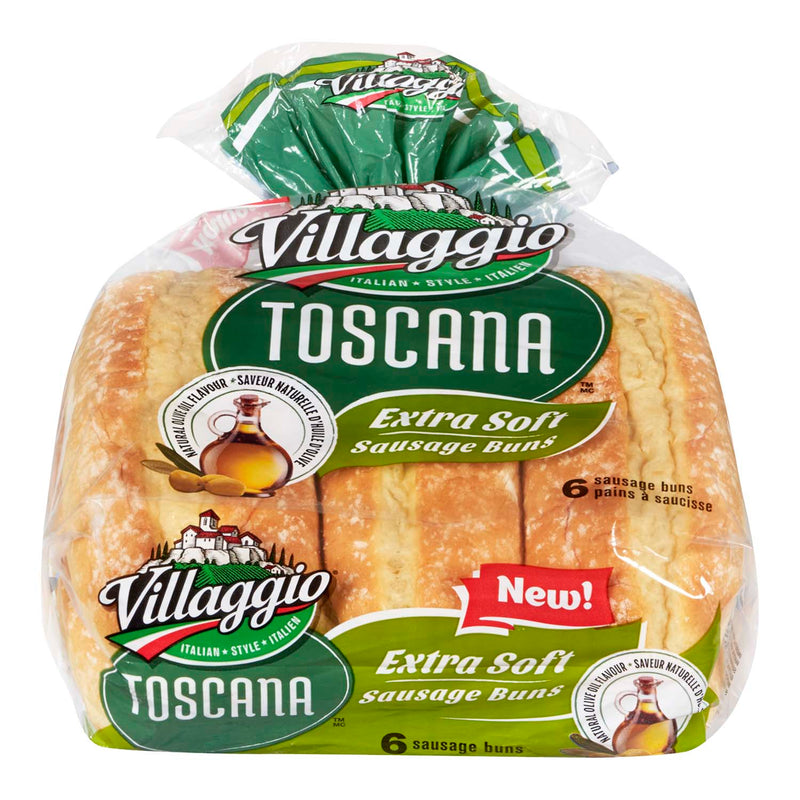 VILLAGGIO TOSCANA SAUSAGE BUN [6 PK]