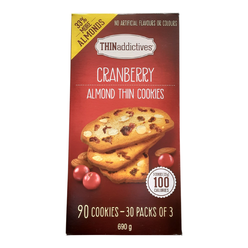 THIN ADDICTIVES CRAN ALMOND [690 GR]