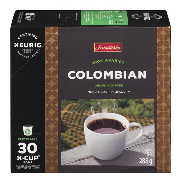 IRRESTIBLES COLUMBIAN 30 KCUP [30 CT]