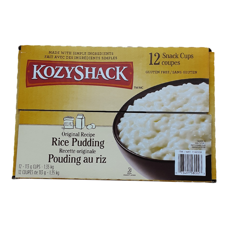 KOZY SHACK RICE PUDDING [12 PK]