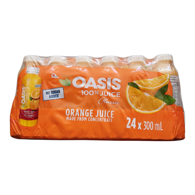 OASIS 100% ORANGE JCE 24x300ml [24 PK]