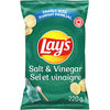LAYS SALT & VINEGAR CHIPS [220 GR] - 2 for $8.50