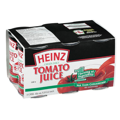 HEINZ TOMATO JUICE 6x156ml [6 PK]