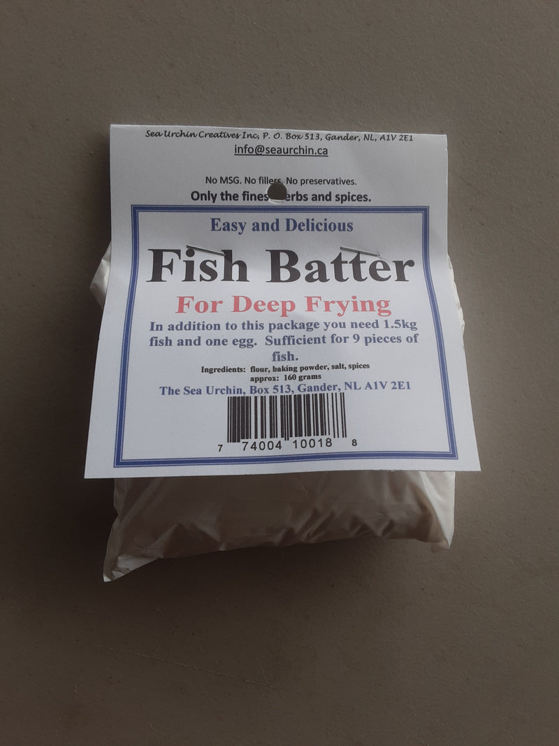 FISH BATTER FOR DEEP FRYING [160 GM]