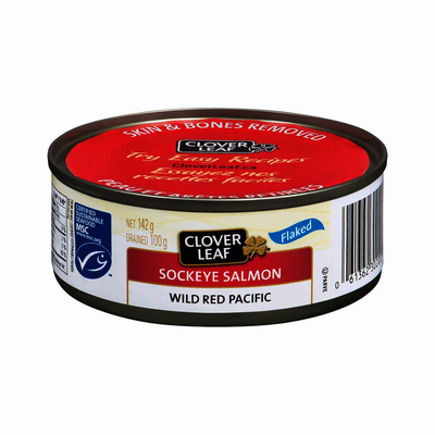 CL FLAKED SOCKEYE SALMON [142 GR]