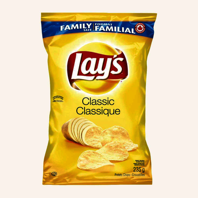 LAYS CLASSIC [235 GR] - 2 for $8.50