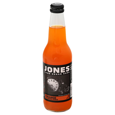 Jones Cane Sugar Orange & Cream Flavor Soda, 355 mL
