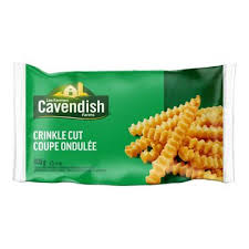 CAVENDISH CRINKLE CUT FRIES [800 GR]