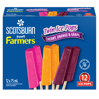 SCOTS TWIN ICE POP 12/75ml [12 PK]