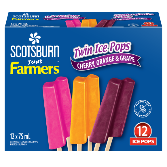 SCOTS TWIN ICE POP 12/75ml [12 PK]