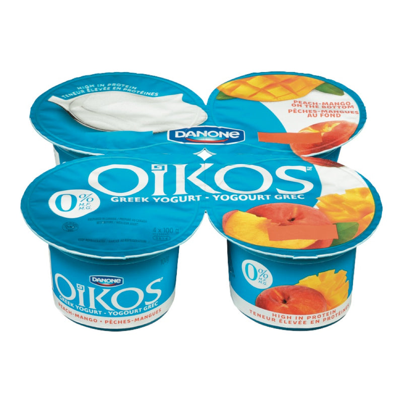 DANONE OIKOS PEACH MANGO [4 PK]
