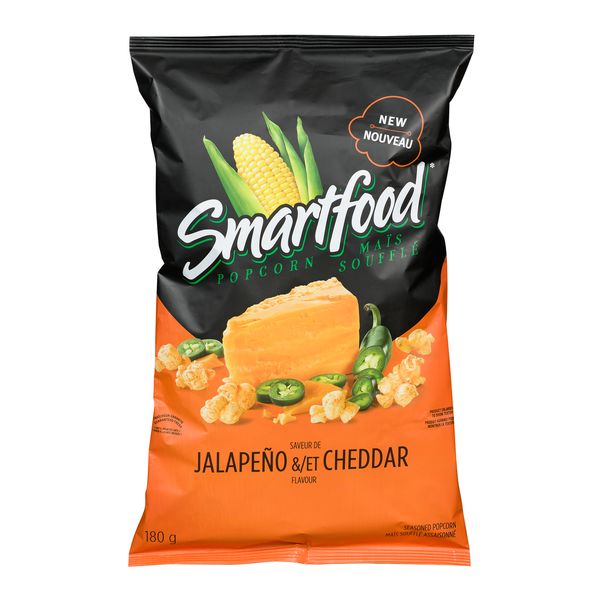 Smartfood Jalapeno & Cheddar Popcorn, 180 g