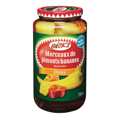 BICKS MILD BANANA PEPPERS [750 ml]