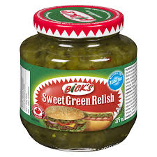 BICKS RELISH SWEET GREEN [375 ml]