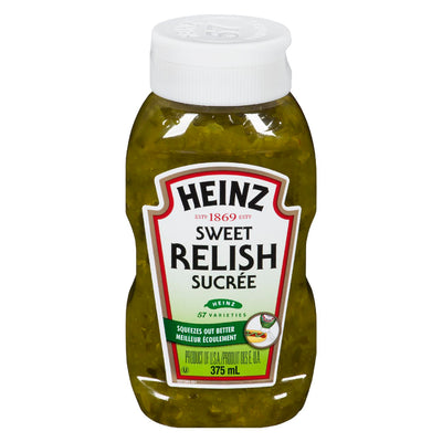 Heinz Sweet Relish, 375 mL